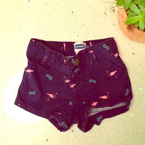 Adorbs Flamingo Print Girls Shorts! - Picture 1 of 2